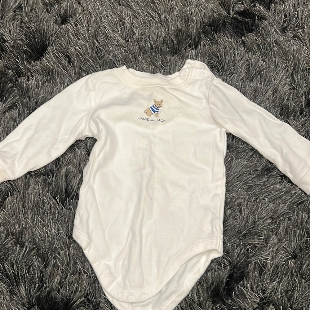 Janie and Jack frenchie bodysuit